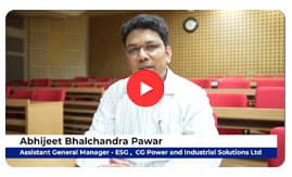 Abhijeet Bhalchandra Pawar - Asst. GM - ESG, CG Power and Industrial Solutions Ltd, Mumbai
